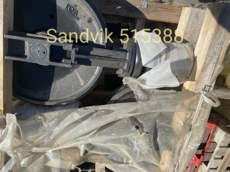 Натяжное колесо в сборе с демпфером Sandvik 515388 (для буровых установок / ПДМ