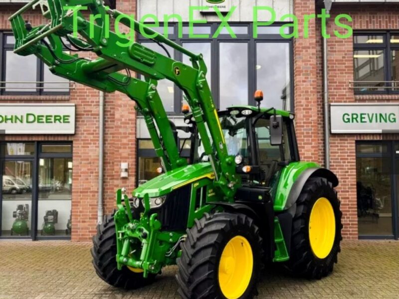 John Deere 6M125 + фронтальный погрузчик John Deere 623R