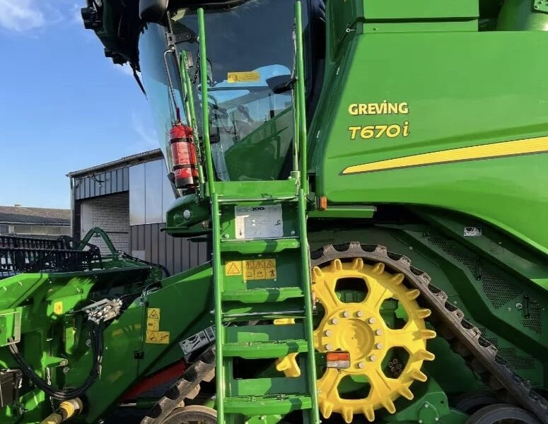 John Deere T670i, 2022 / 2023 г.в., гусеничный, 7.60 м, 515/243 м/ч